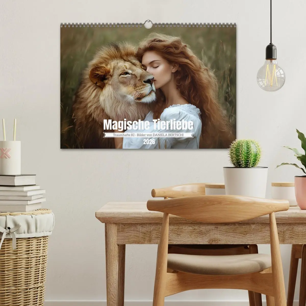 Bild: 9783457332863 | Magische Tierliebe (Wandkalender 2026 DIN A3 quer), CALVENDO...