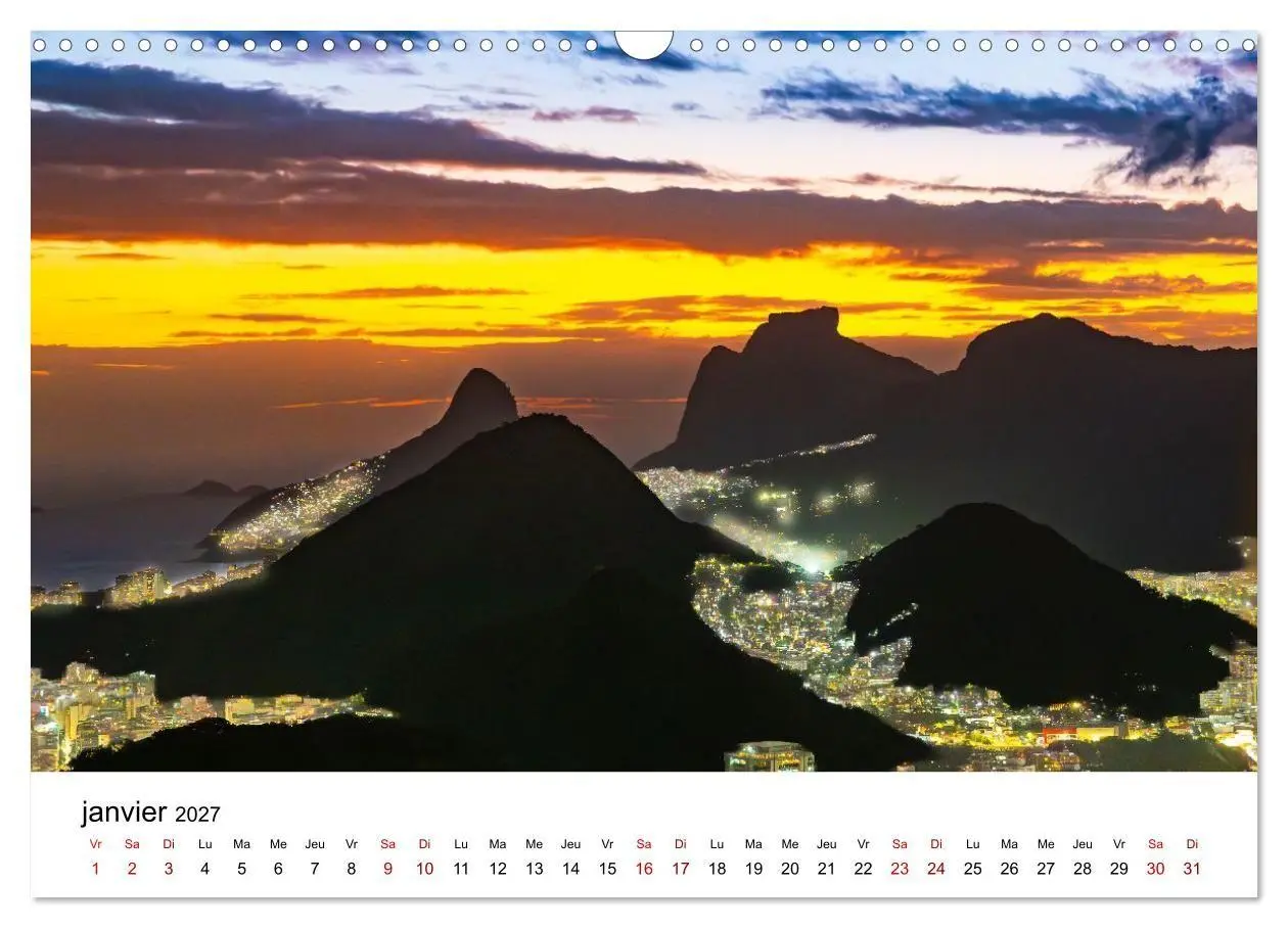 Bild: 9783516802863 | RIO DE JANEIRO Contrastes. Couleurs. Lumière. (Calendrier mural...