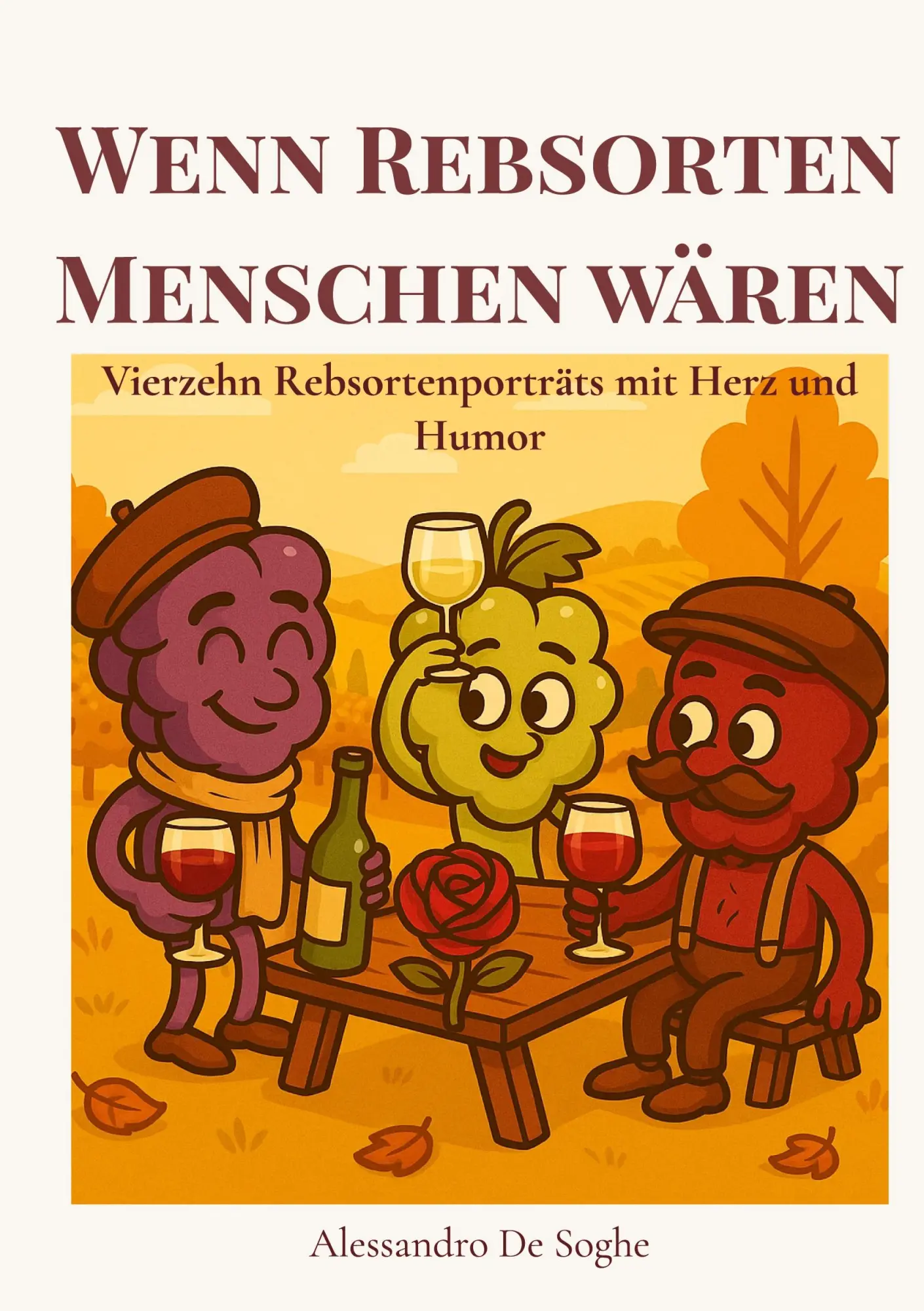 Cover: 9783695172863 | Wenn Rebsorten Menschen Wären - neue Version | Alessandro de Soghe