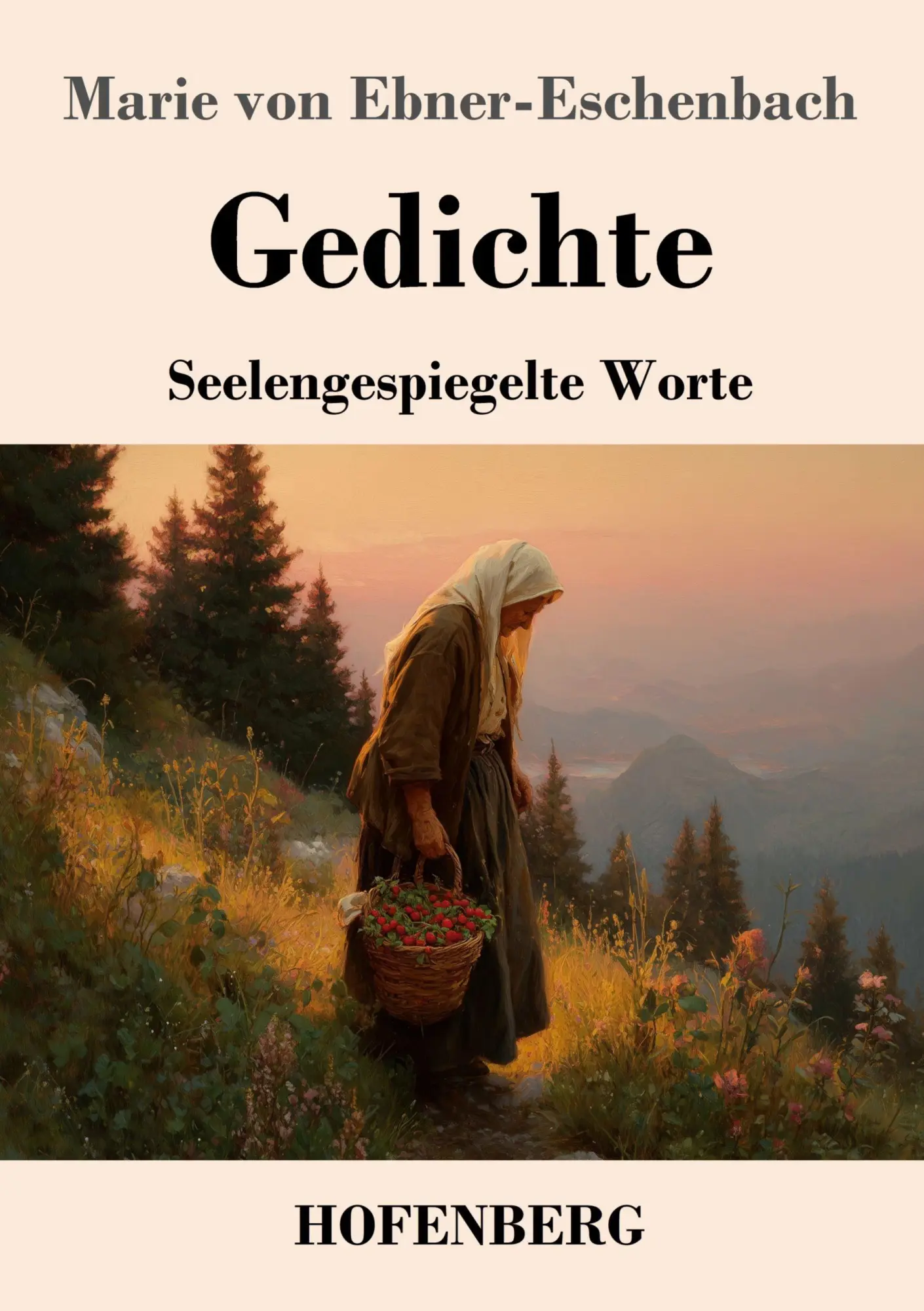 Cover: 9783743752863 | Gedichte | Seelengespiegelte Worte | Marie Von Ebner-Eschenbach | Buch