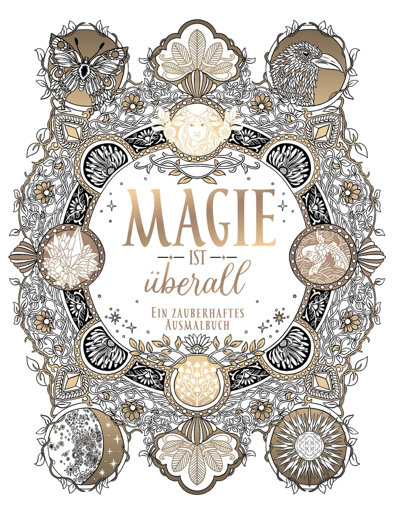 Cover: 9783747402863 | Magie ist überall | Mein zauberhaftes Ausmalbuch | Claire Scully