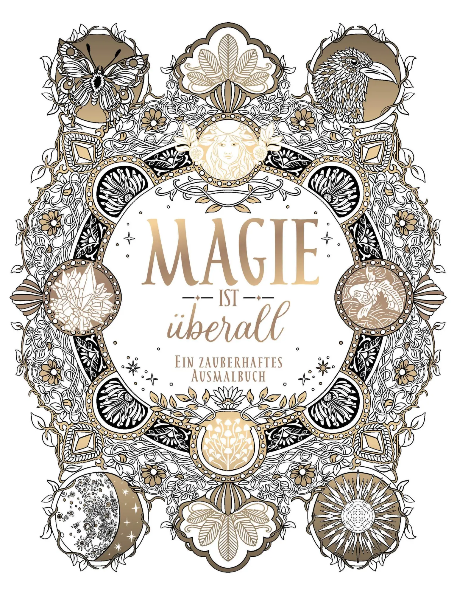 Cover: 9783747402863 | Magie ist überall | Mein zauberhaftes Ausmalbuch | Claire Scully