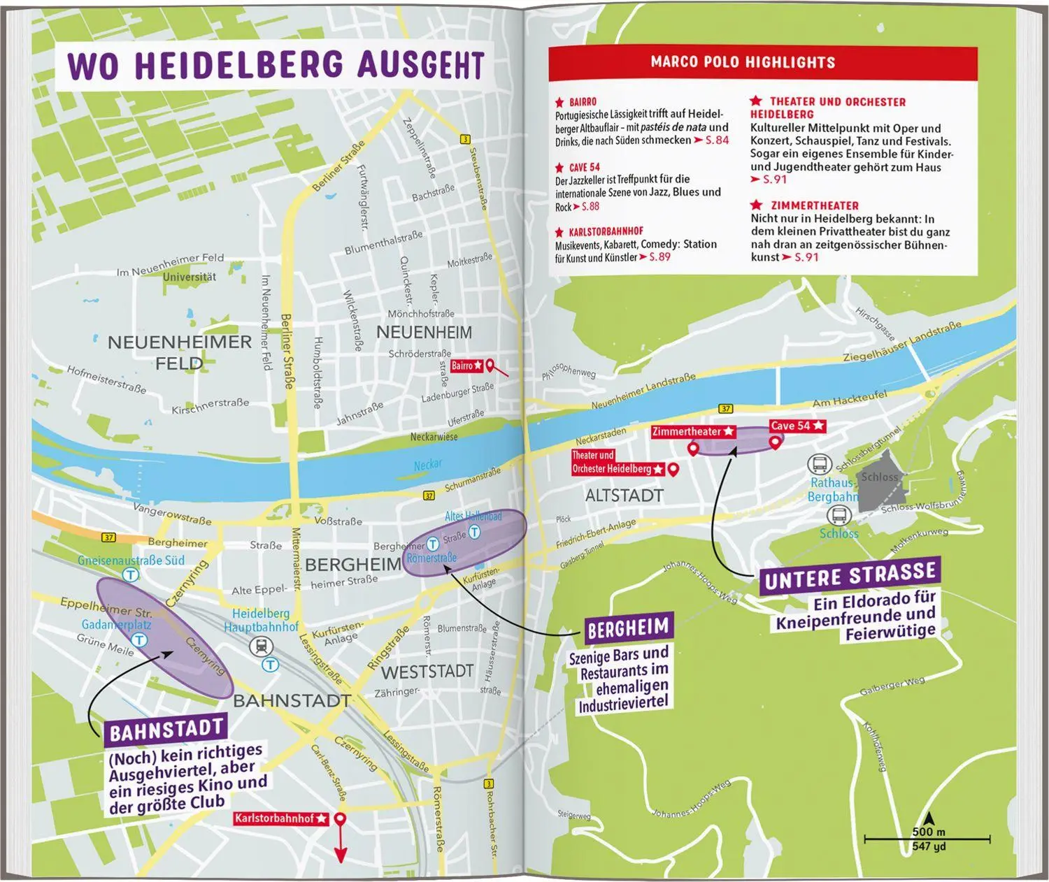 Bild: 9783829742863 | MARCO POLO Reiseführer Heidelberg | Marlen O`Brien (u. a.) | Buch