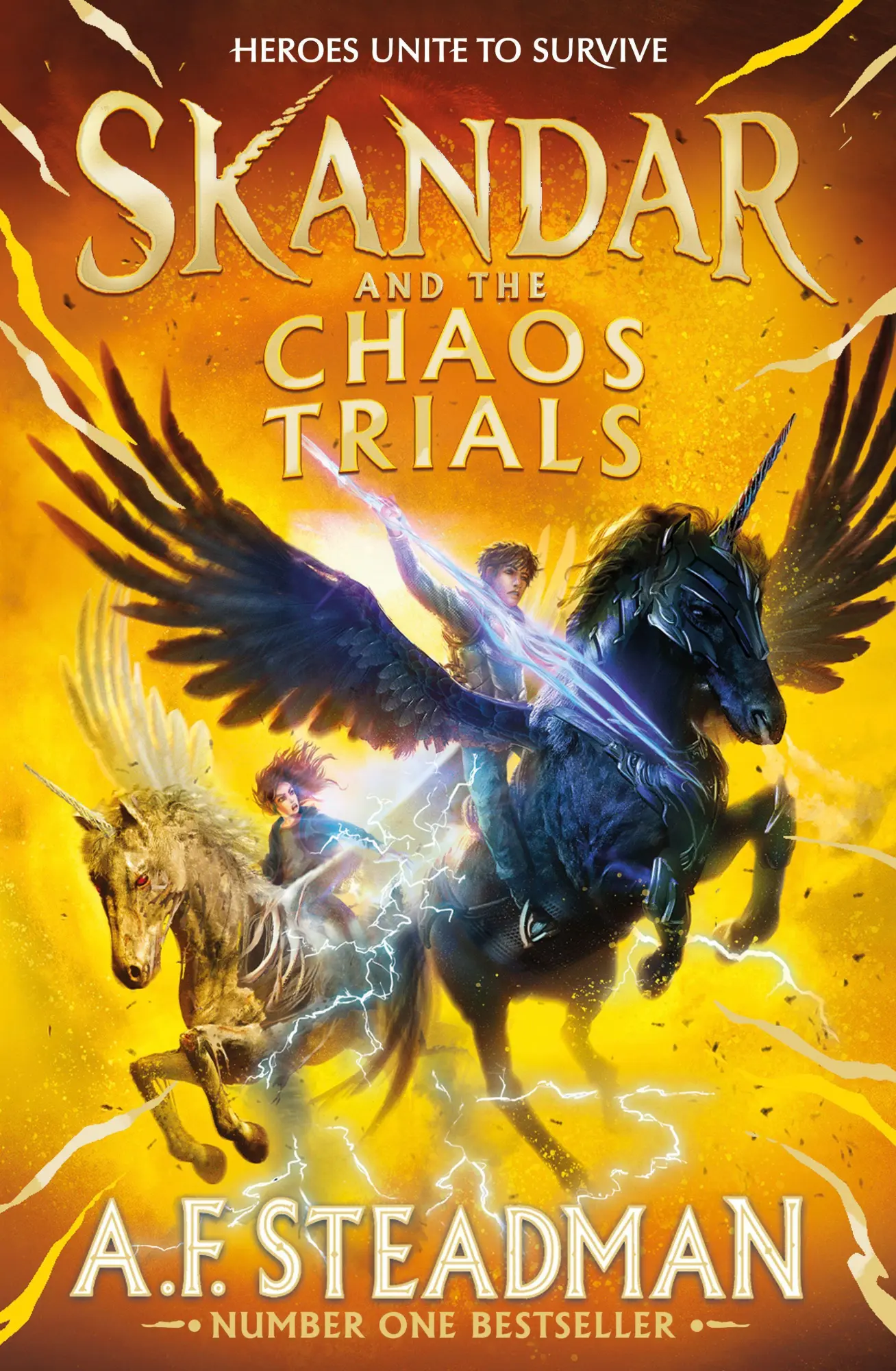 Cover: 9781398502963 | Skandar and the Chaos Trials | A. F. Steadman | Taschenbuch | XII