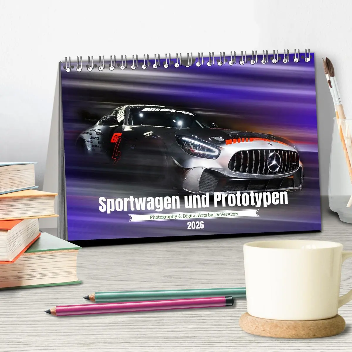 Bild: 9783457562963 | Sportwagen und Prototypen (Tischkalender 2026 DIN A5 quer),...