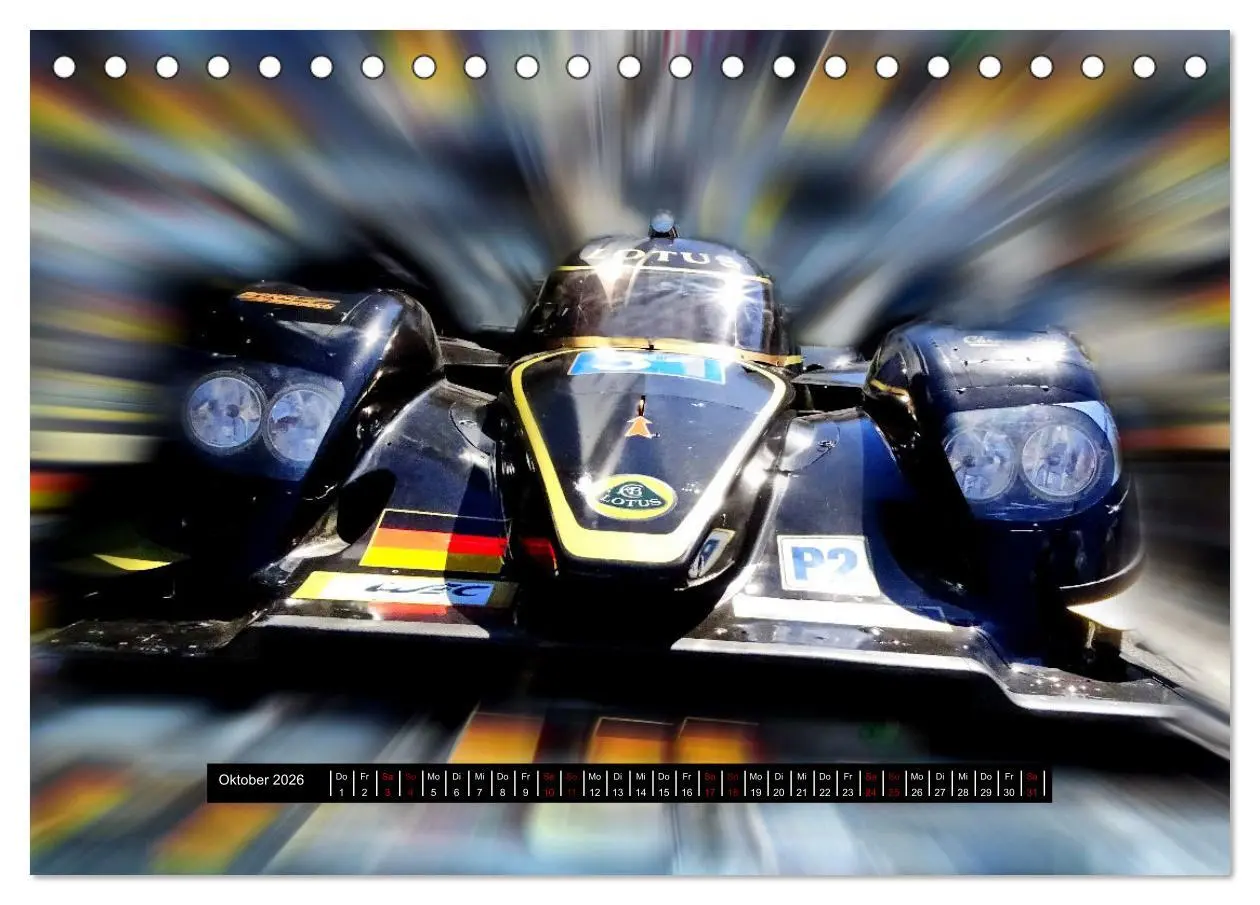 Bild: 9783457562963 | Sportwagen und Prototypen (Tischkalender 2026 DIN A5 quer),...