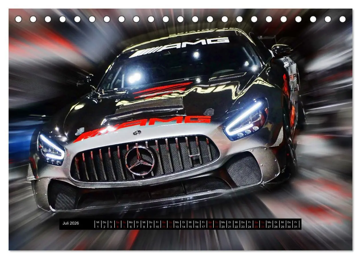 Bild: 9783457562963 | Sportwagen und Prototypen (Tischkalender 2026 DIN A5 quer),...