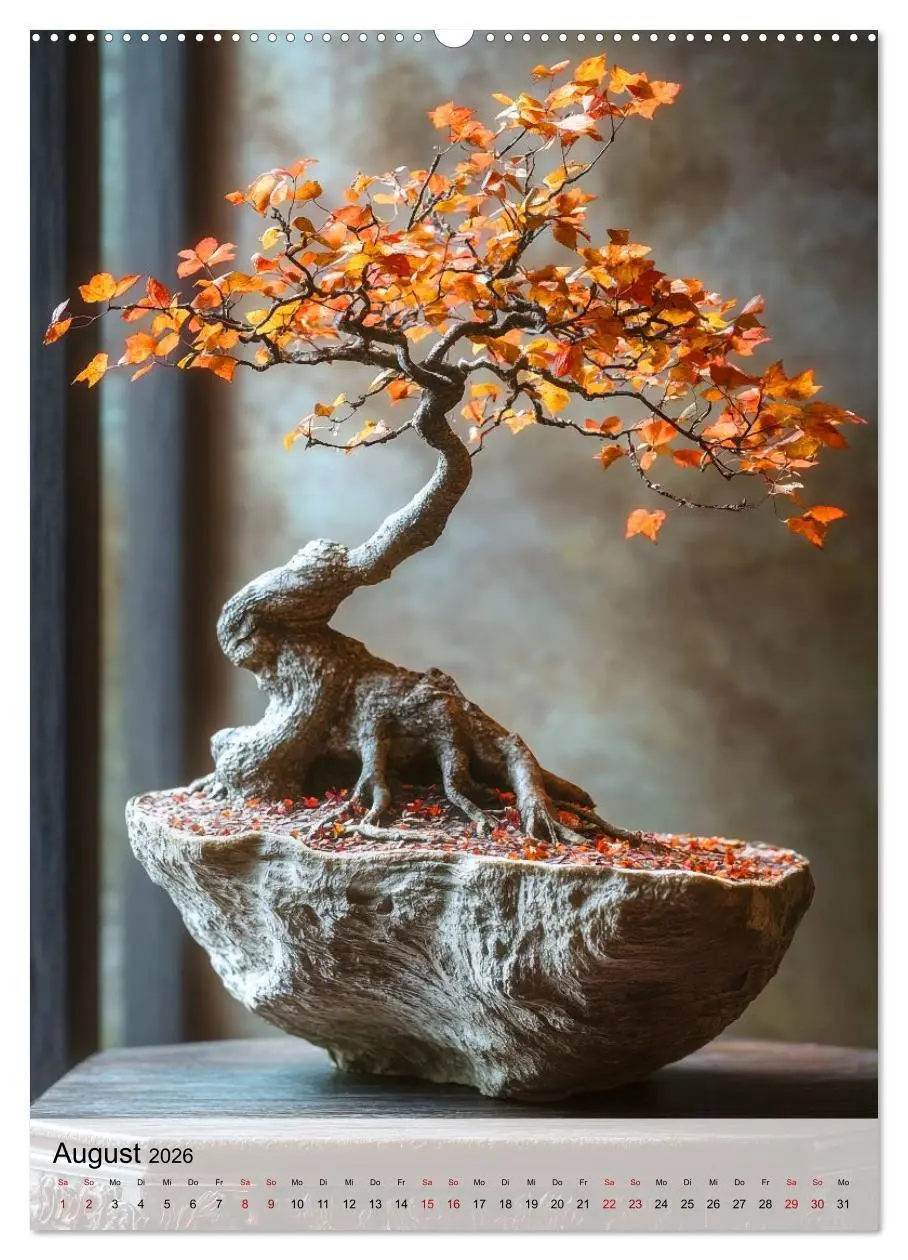 Bild: 9783457942963 | Die stille Kraft des Bonsai (hochwertiger Premium Wandkalender 2026...