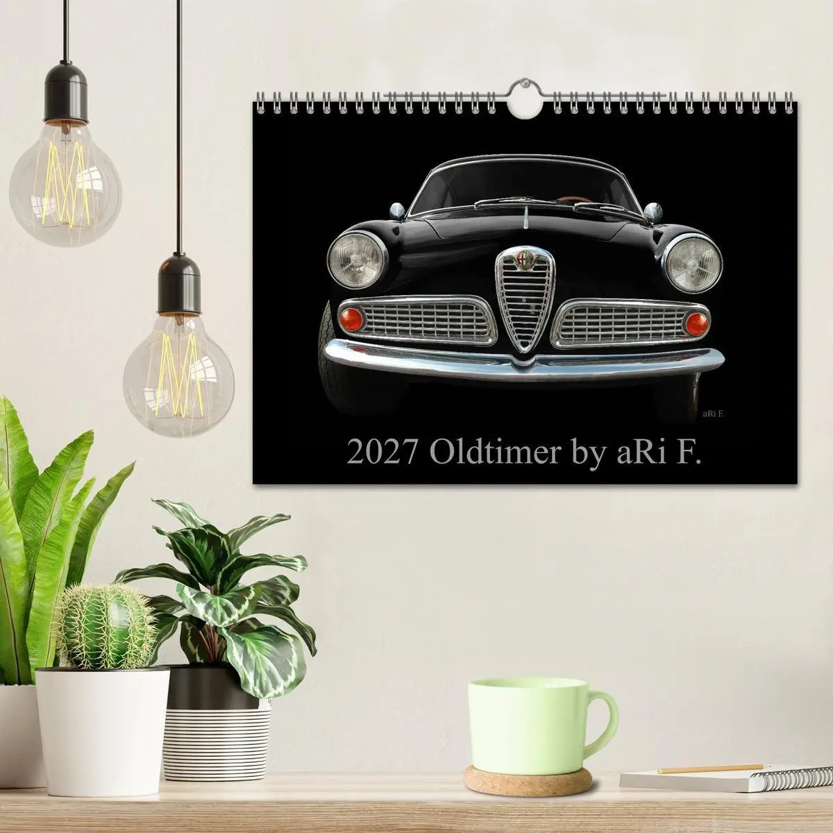 Bild: 9783569672963 | 2027 Oldtimer by aRi F. (Wandkalender 2027 DIN A4 quer), CALVENDO...