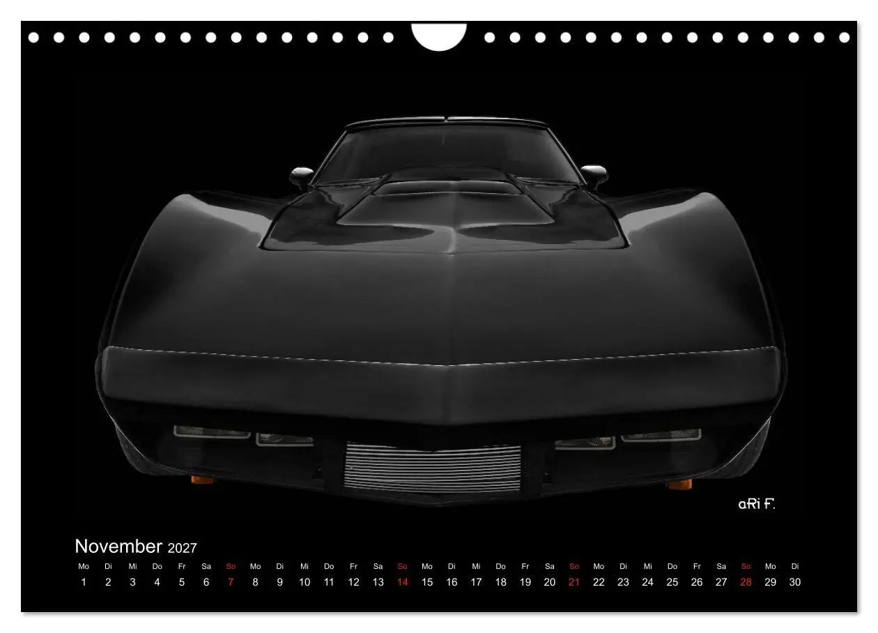 Bild: 9783569672963 | 2027 Oldtimer by aRi F. (Wandkalender 2027 DIN A4 quer), CALVENDO...