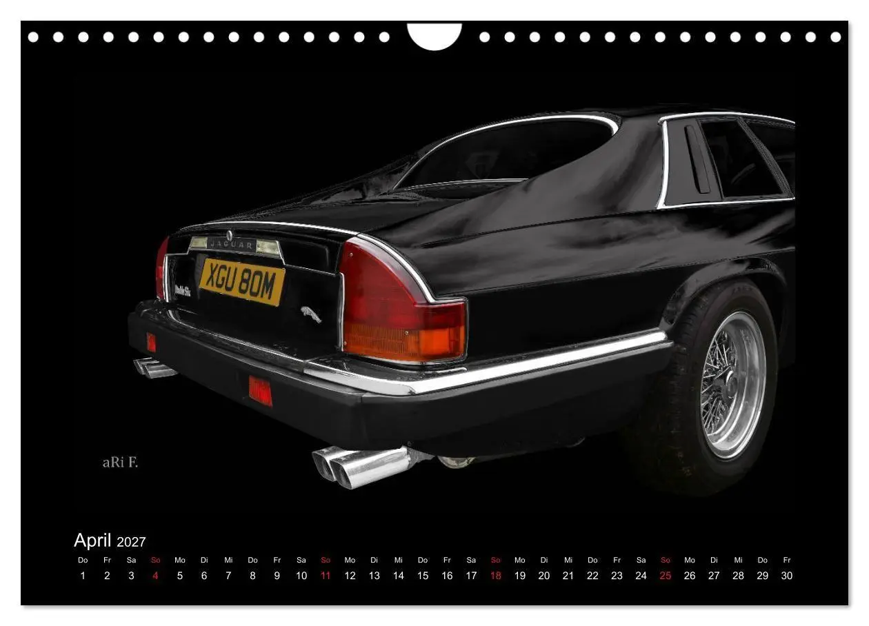 Bild: 9783569672963 | 2027 Oldtimer by aRi F. (Wandkalender 2027 DIN A4 quer), CALVENDO...