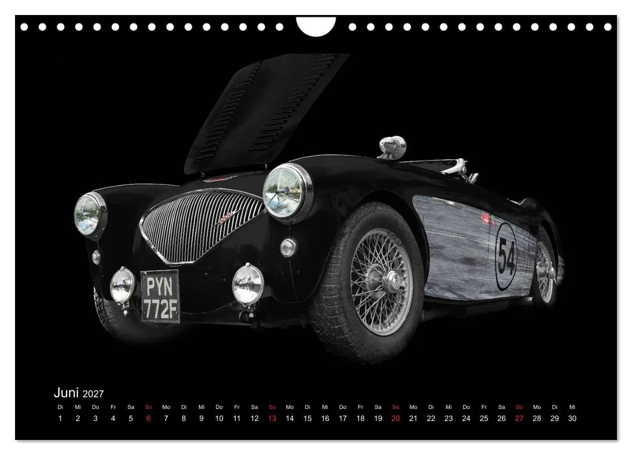 Bild: 9783569672963 | 2027 Oldtimer by aRi F. (Wandkalender 2027 DIN A4 quer), CALVENDO...