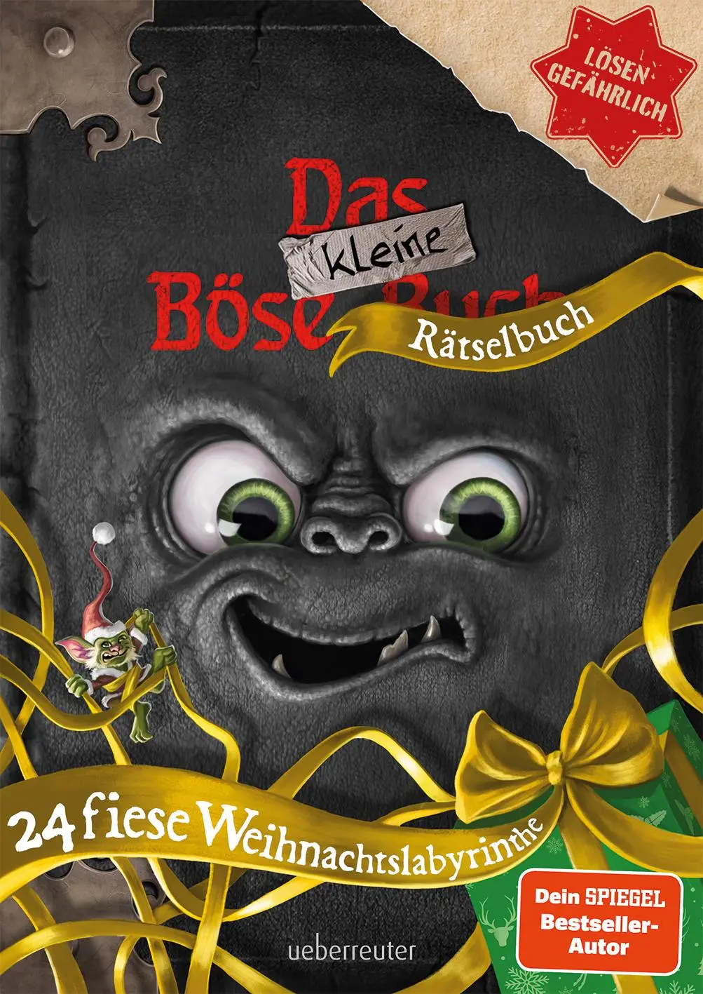 Cover: 9783764152963 | Das kleine Böse Rätselbuch - 24 fiese Weihnachtslabyrinthe (Das...