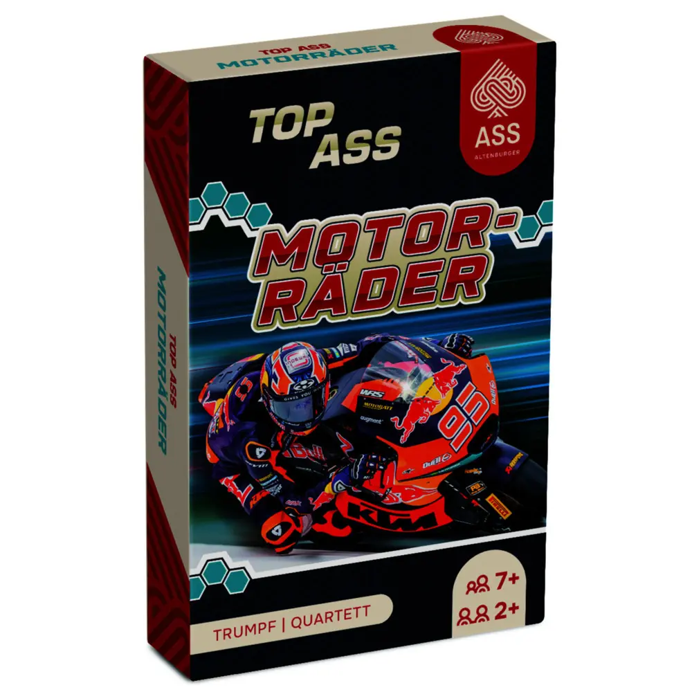 Cover: 4042677713063 | FSC TOP ASS® - Motorräder | Spielkartenfabrik Altenburg GmbH | Spiel