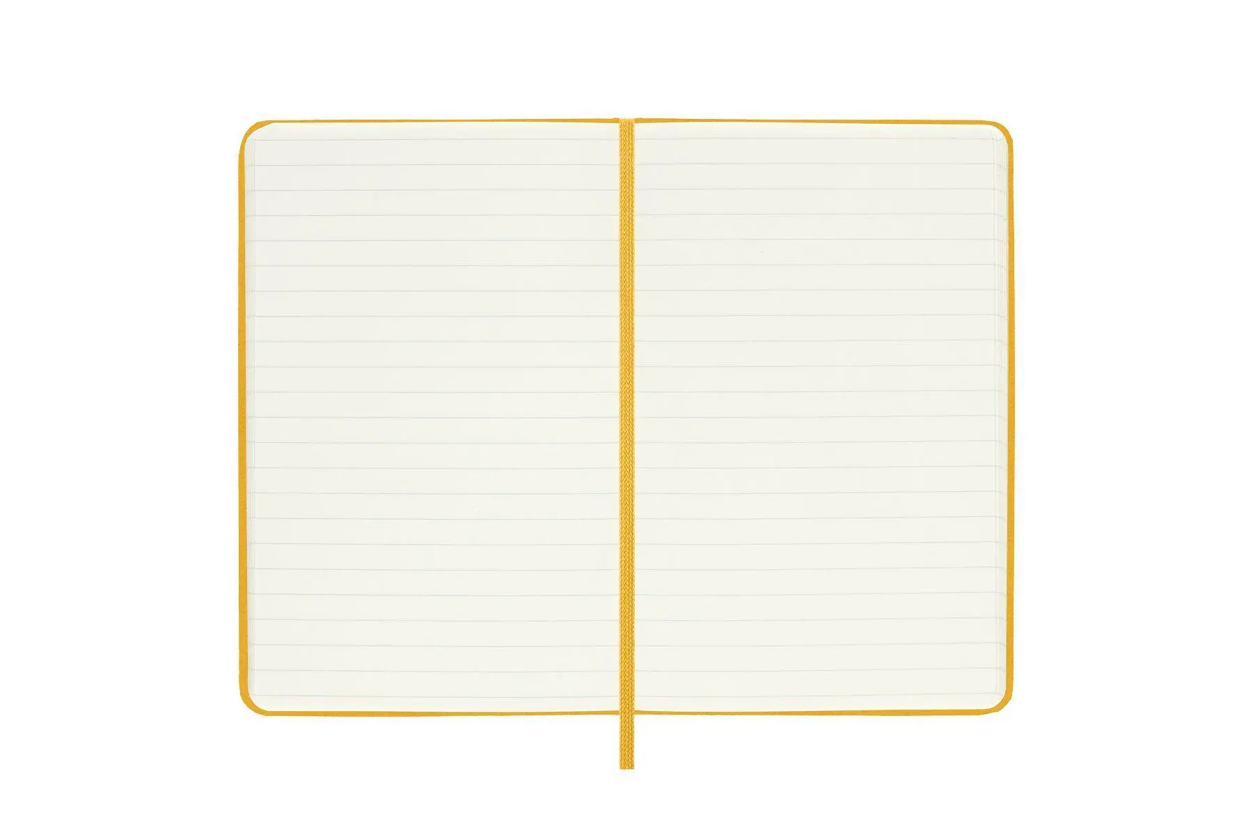 Bild: 8056598853063 | Moleskine Classic Notebook, Pocket, Ruled, Orange Yellow, Silk Hard...