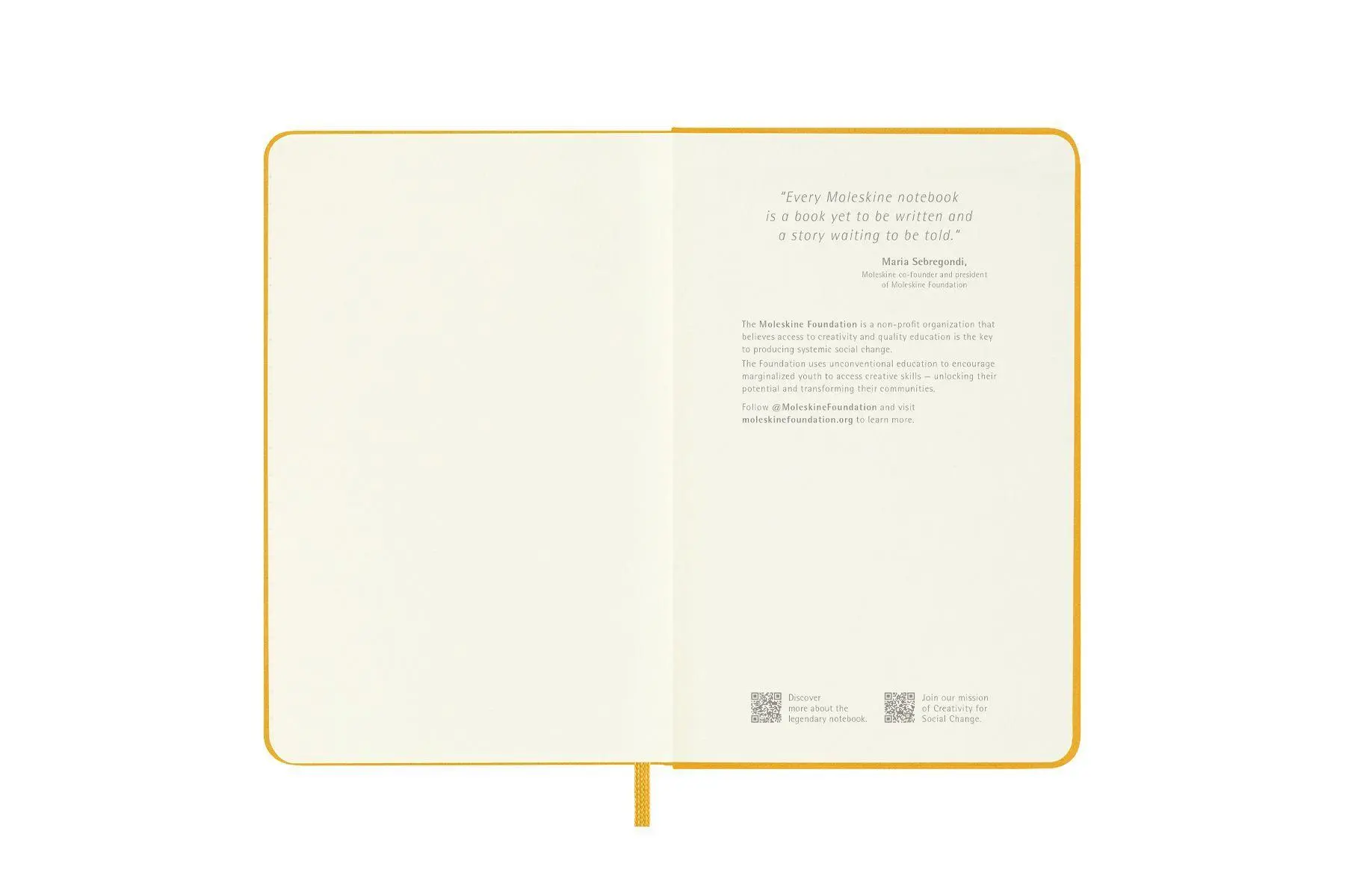 Bild: 8056598853063 | Moleskine Classic Notebook, Pocket, Ruled, Orange Yellow, Silk Hard...