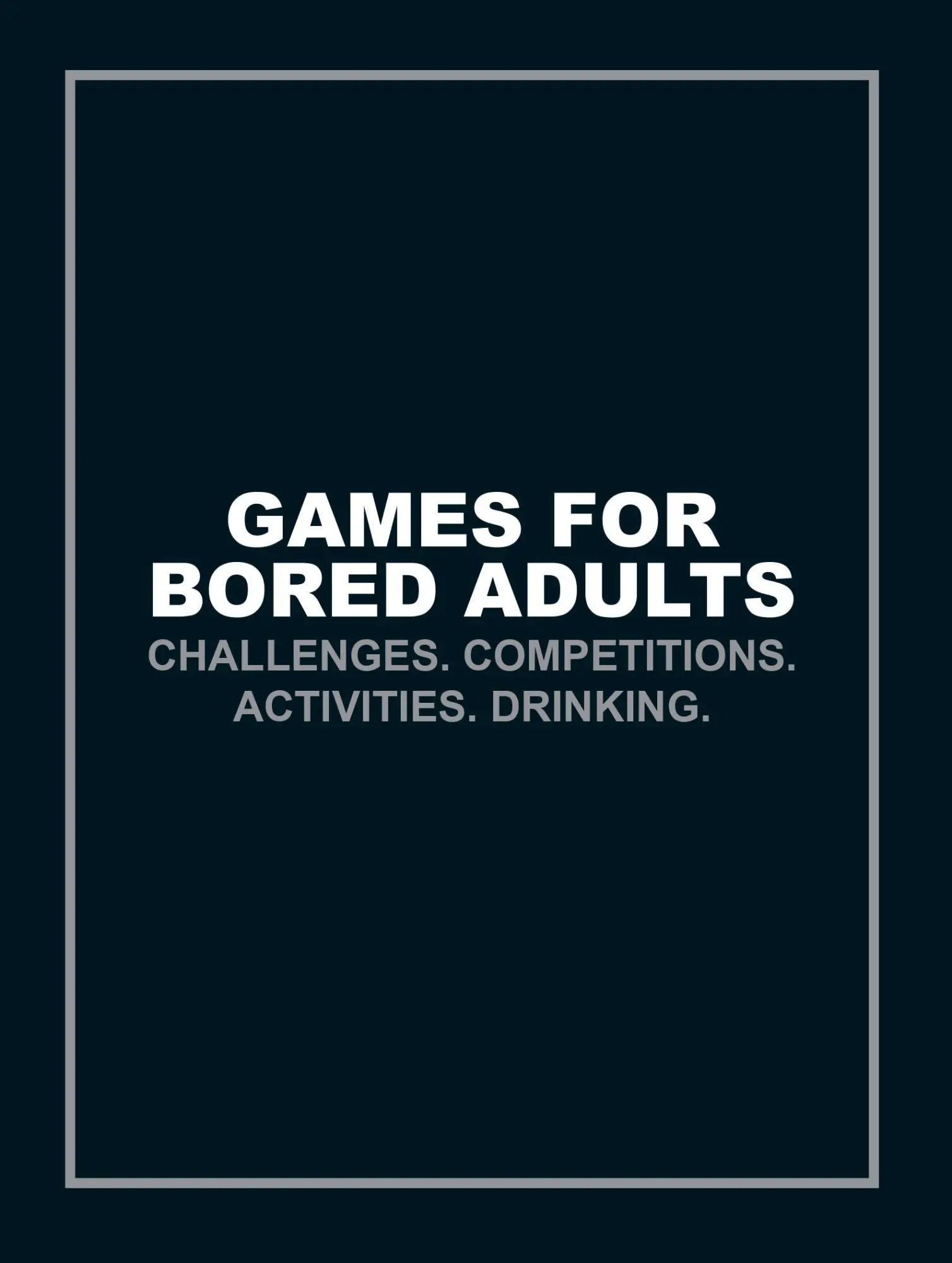 Cover: 9781785033063 | Games for Bored Adults | Ebury Press | Taschenbuch | Englisch | 2016