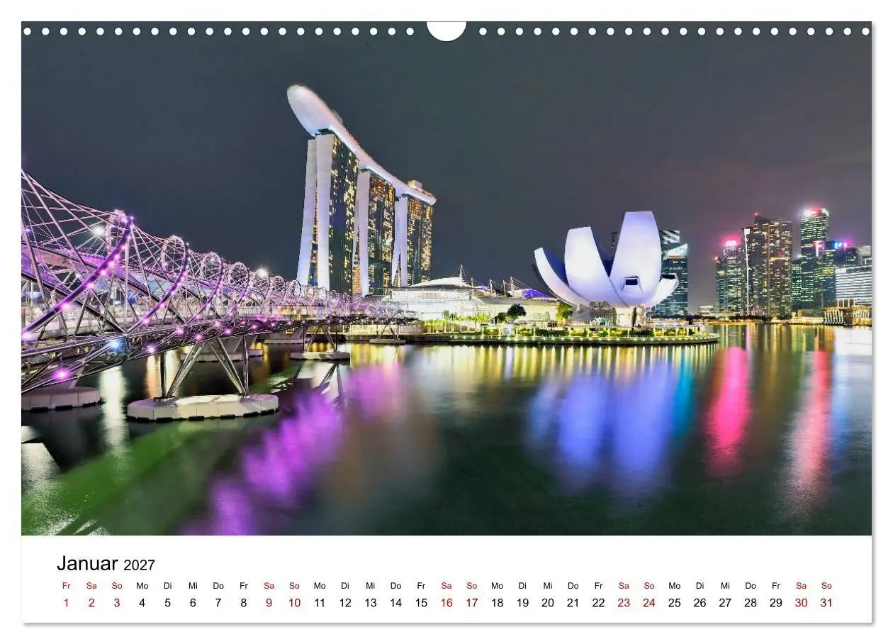 Bild: 9783569563063 | Singapur - Perle Südostasiens (Wandkalender 2027 DIN A3 quer),...