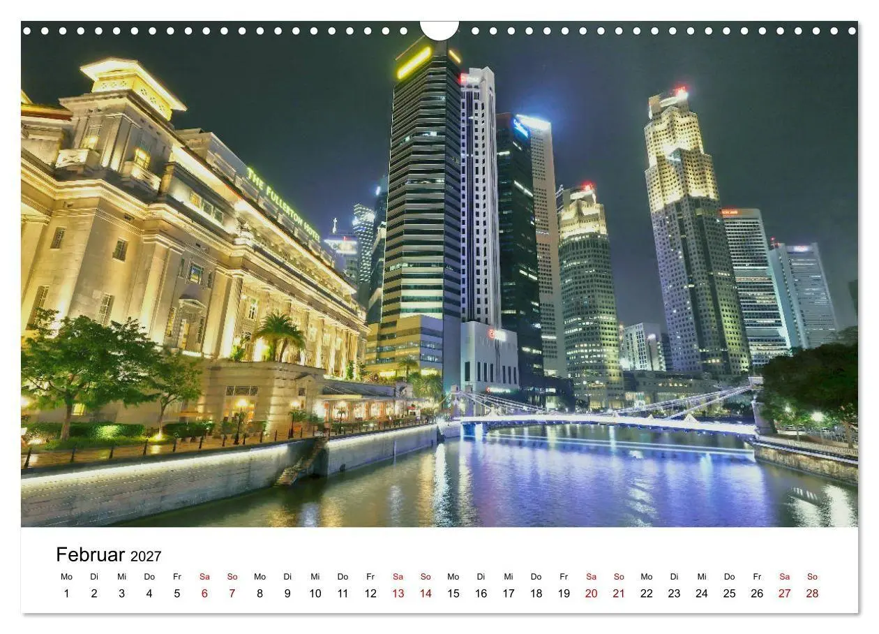 Bild: 9783569563063 | Singapur - Perle Südostasiens (Wandkalender 2027 DIN A3 quer),...