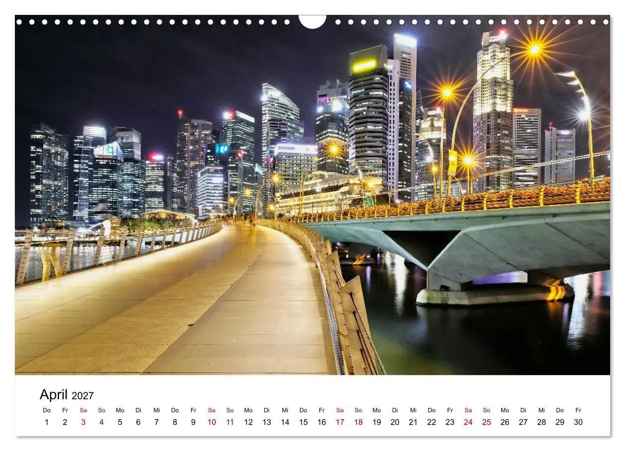 Bild: 9783569563063 | Singapur - Perle Südostasiens (Wandkalender 2027 DIN A3 quer),...