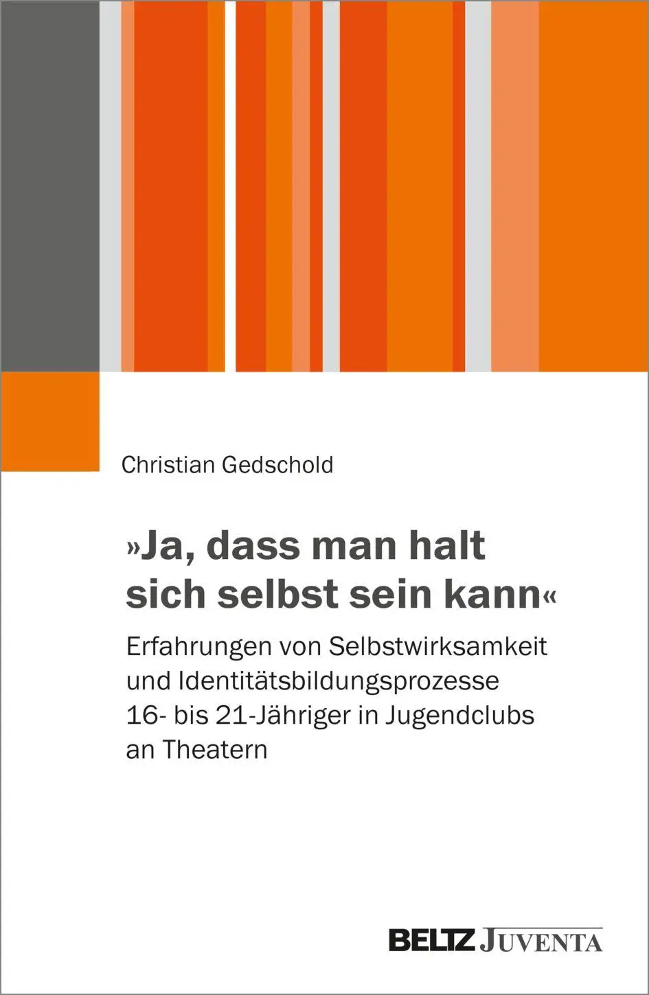 Cover: 9783779993063 | 'Ja, dass man halt sich selbst sein kann' | Christian Gedschold | Buch