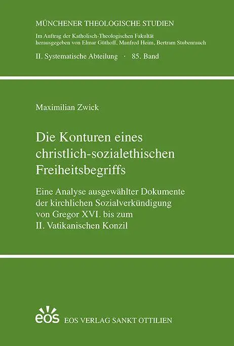 Cover: 9783830683063 | Die Konturen eines christlich-sozialethischen Freiheitsbegriffs | Buch