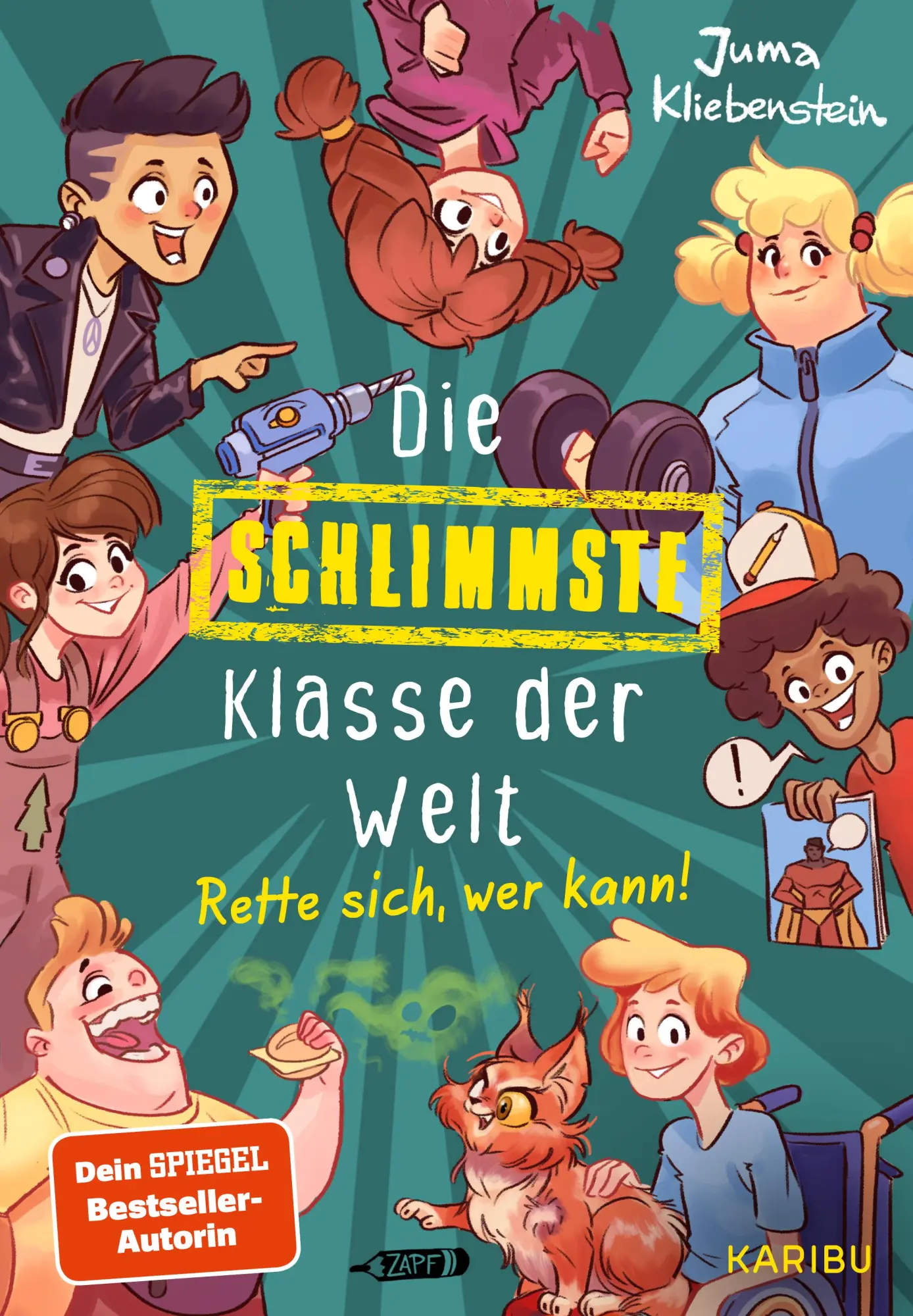 Cover: 9783961293063 | Die schlimmste Klasse der Welt (Band 2) - Rette sich, wer kann! | Buch