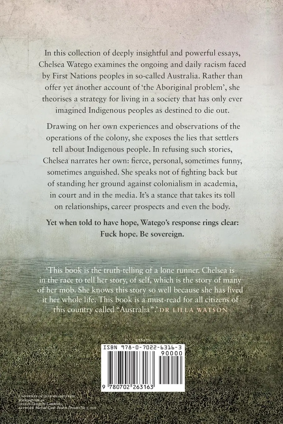 Rückseite: 9780702263163 | Another Day in the Colony | Chelsea Watego | Taschenbuch | Englisch