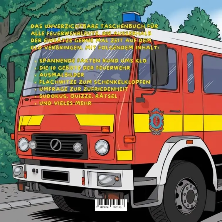 Rückseite: 9783384563163 | Das Feuerwehr Klobuch | Michael Beutel | Taschenbuch | 100 S. | 2025