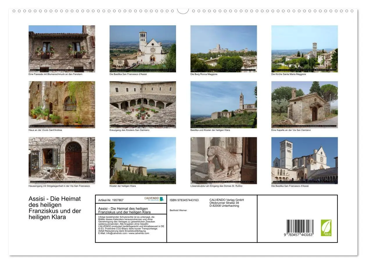 Bild: 9783457443163 | Assisi - Die Heimat des heiligen Franziskus und der heiligen Klara...
