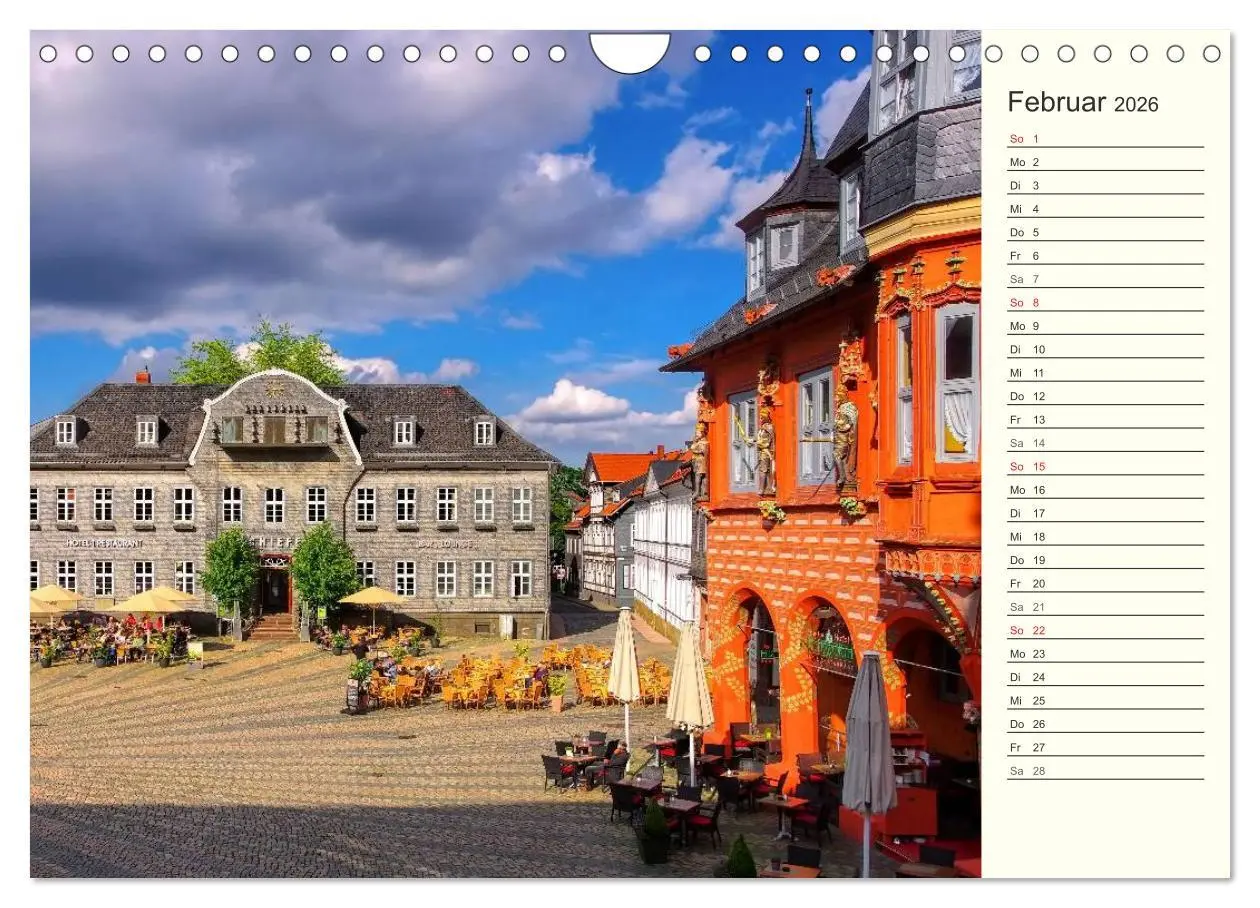 Bild: 9783457993163 | Goslar - Hanse- und Kaiserstadt im Harz (Wandkalender 2026 DIN A4...