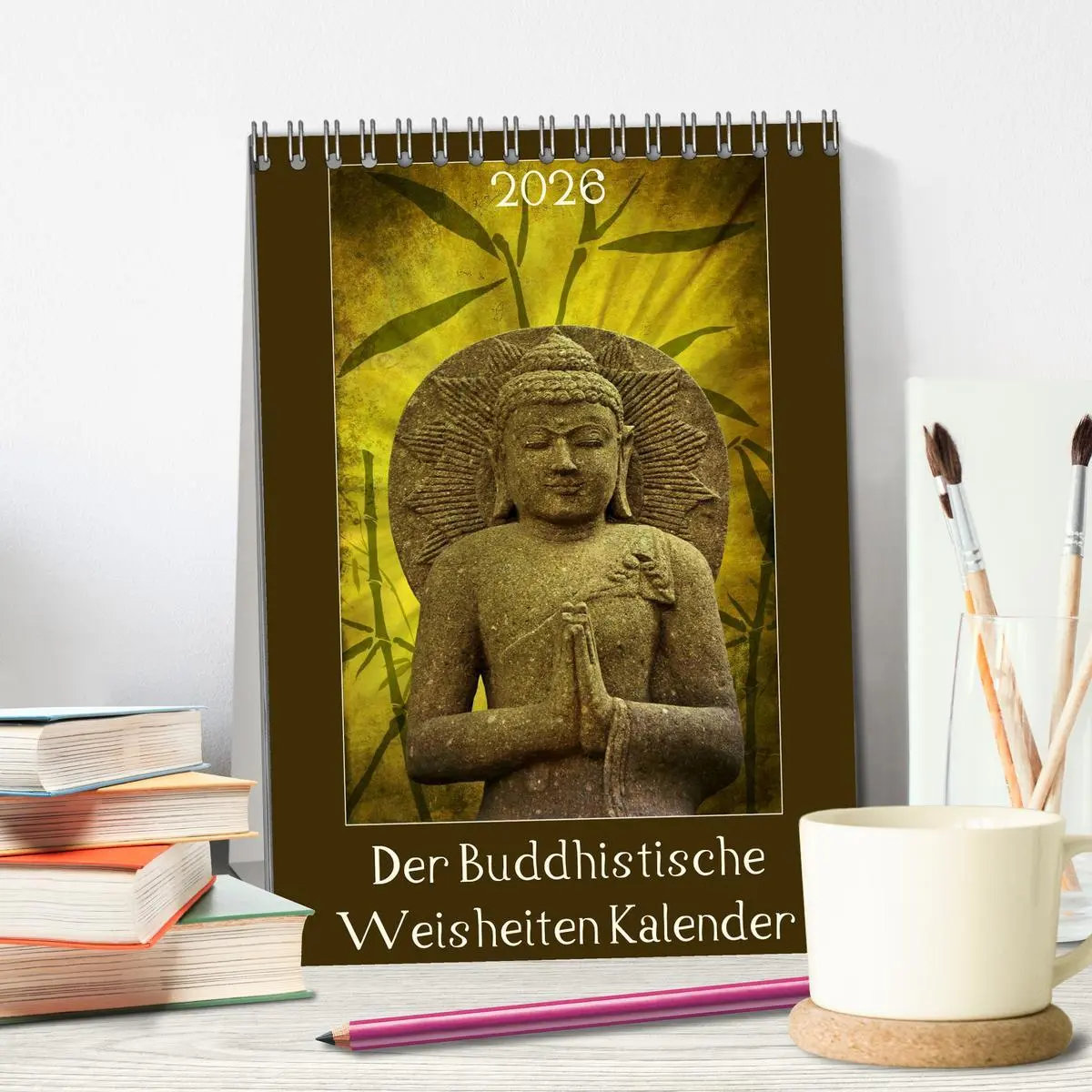 Bild: 9783516463163 | Der Buddhistische Weisheiten Kalender (Tischkalender 2026 DIN A5...