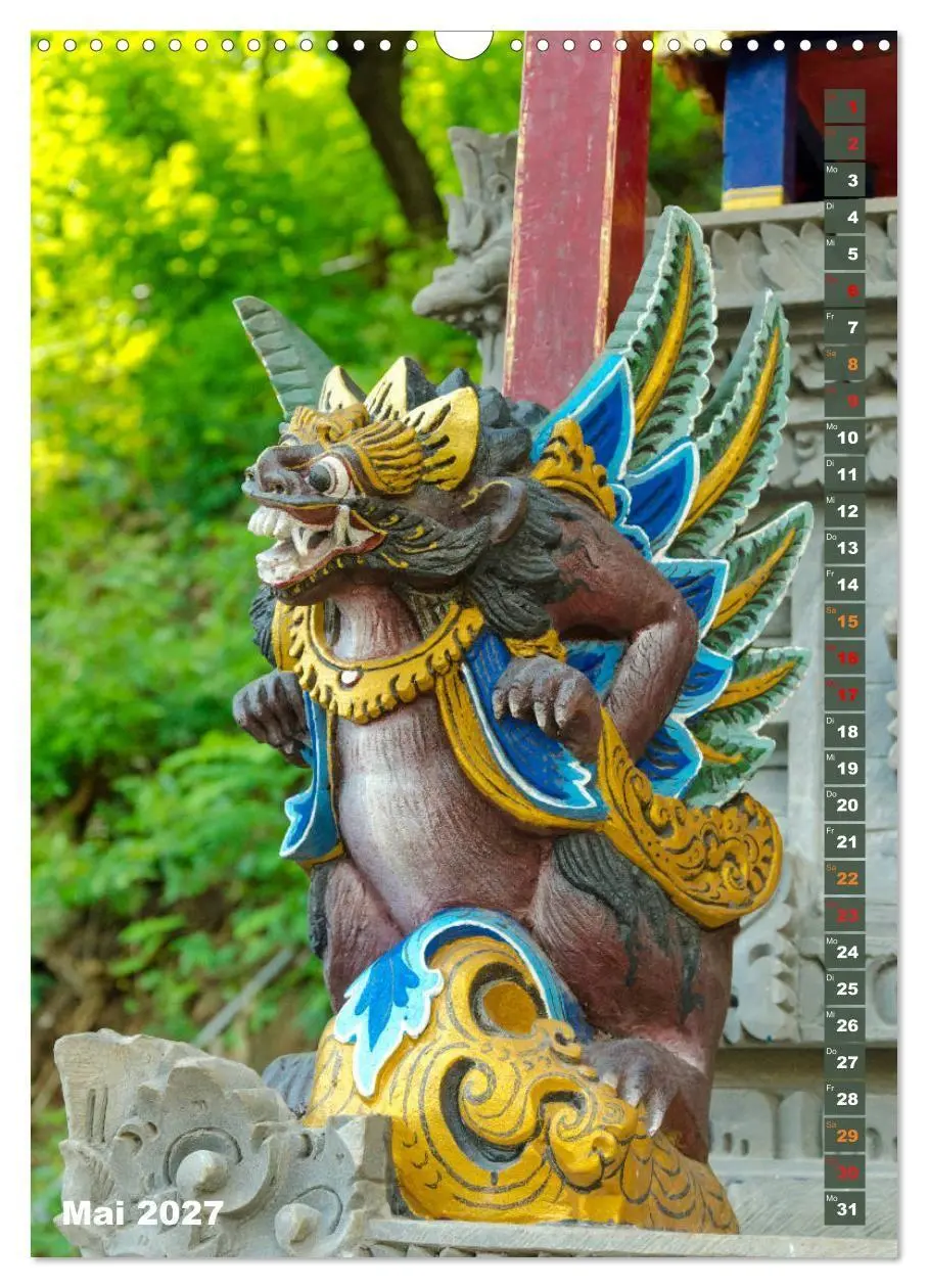 Bild: 9783569553163 | Exotisches Bali (Wandkalender 2027 DIN A3 hoch), CALVENDO...