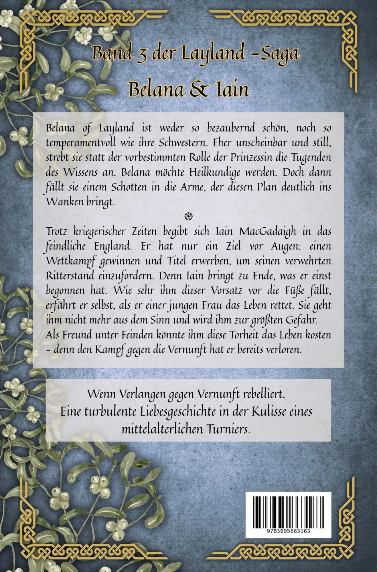 Rückseite: 9783695663163 | Layland: Mistelzweig und Eichenkranz | Band 3 | J. K. Vogt | Buch