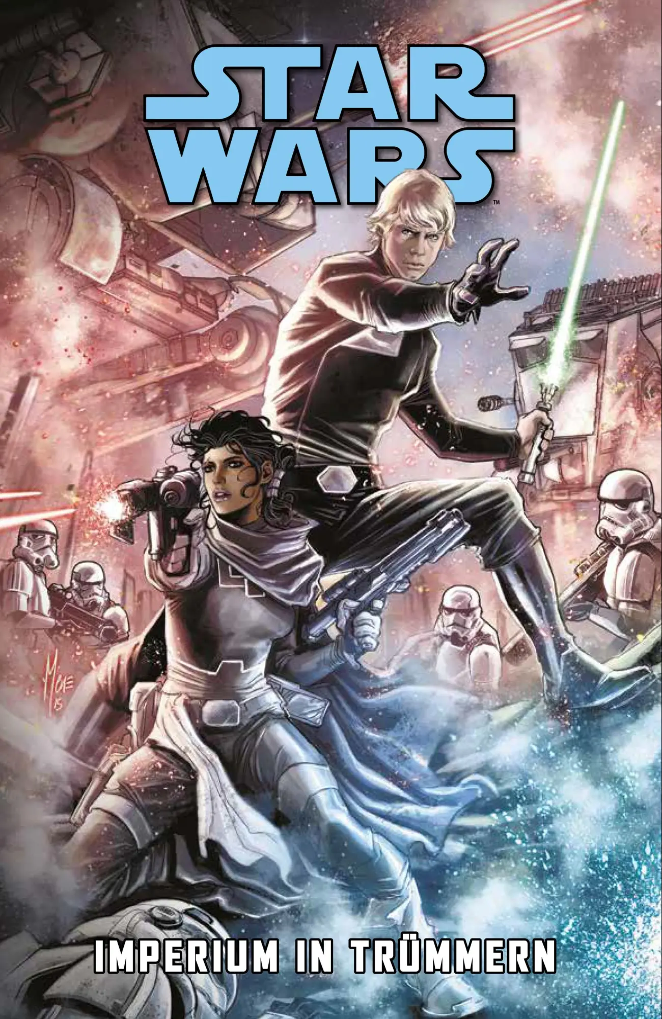 Cover: 9783741643163 | Star Wars (Pocket Edition): Imperium in Trümmern | Greg Rucka (u. a.)