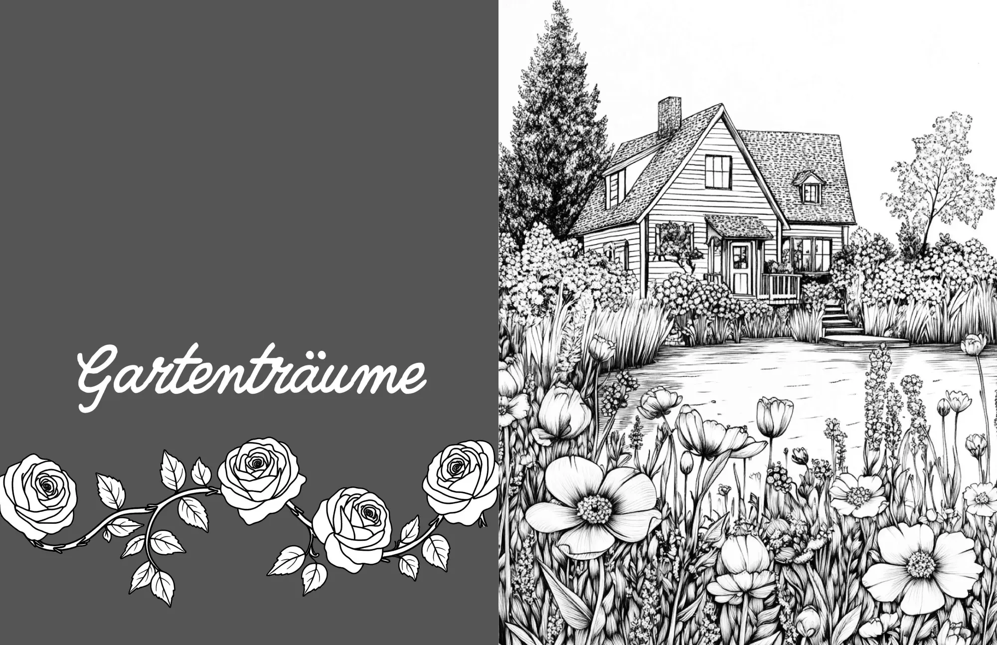 Bild: 9783990513163 | Gartenträume - Ein Malbuch für Achtsamkeit und Gelassenheit | Holland