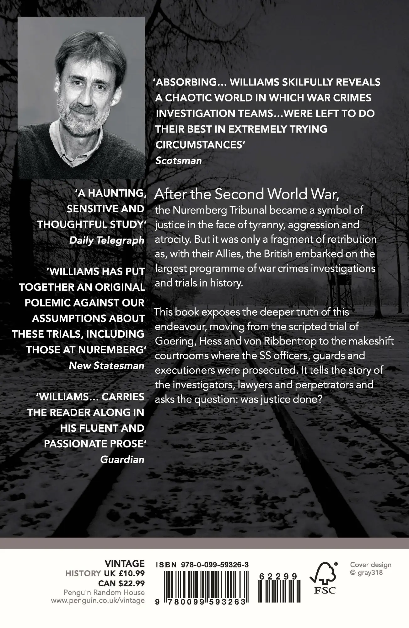 Rückseite: 9780099593263 | A Passing Fury | Searching for Justice at the End of World War II