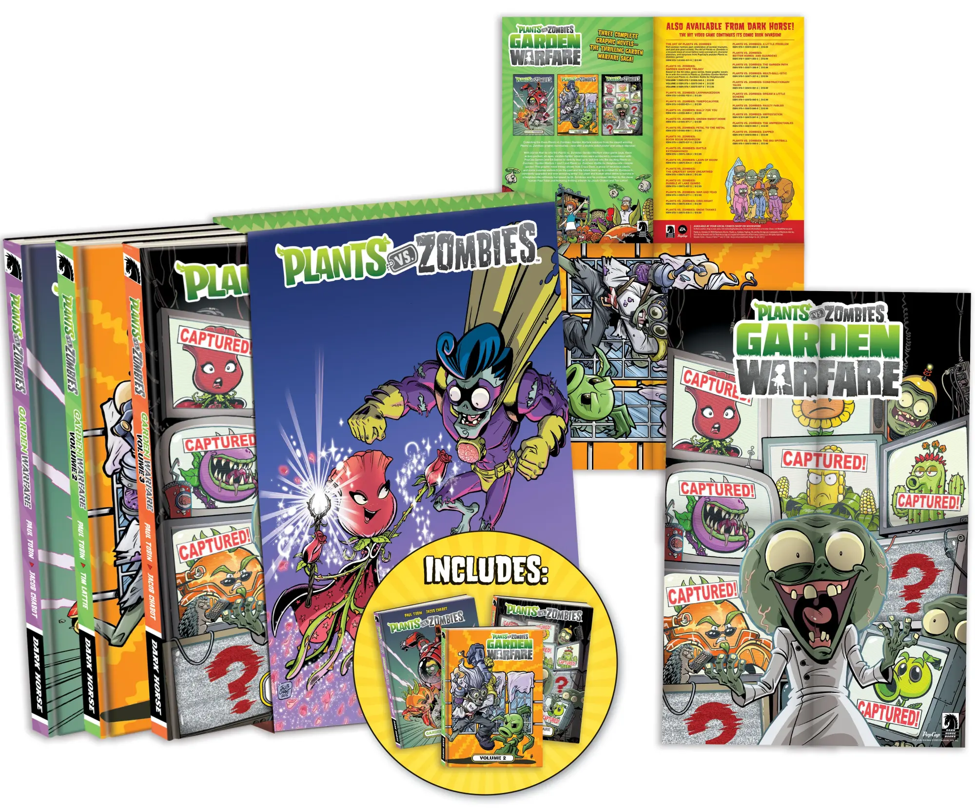 Cover: 9781506753263 | Plants vs. Zombies: The Garden Warfare Trilogy Boxed Set | Buch | 2026