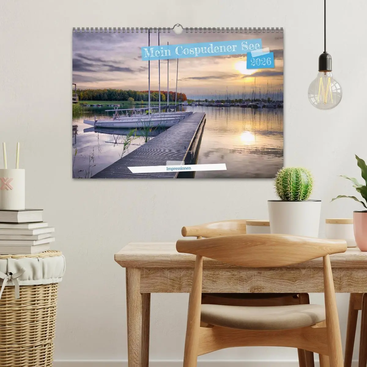 Bild: 9783457503263 | Mein Cospudener See (Wandkalender 2026 DIN A3 quer), CALVENDO...