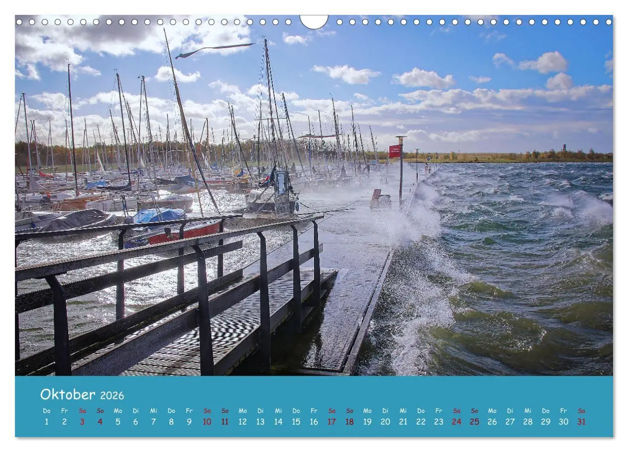 Bild: 9783457503263 | Mein Cospudener See (Wandkalender 2026 DIN A3 quer), CALVENDO...