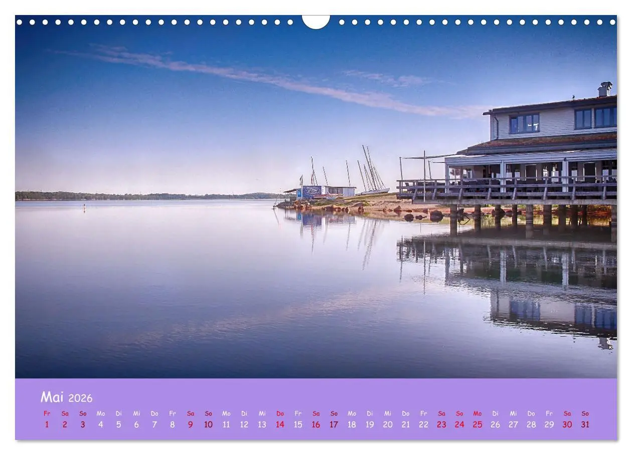 Bild: 9783457503263 | Mein Cospudener See (Wandkalender 2026 DIN A3 quer), CALVENDO...