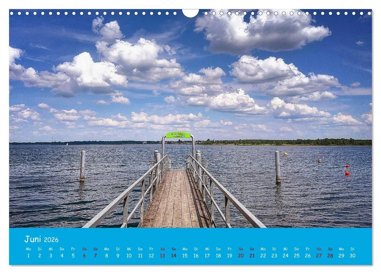 Bild: 9783457503263 | Mein Cospudener See (Wandkalender 2026 DIN A3 quer), CALVENDO...