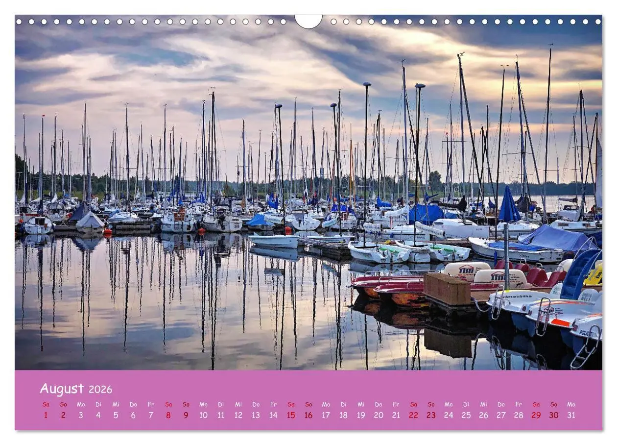 Bild: 9783457503263 | Mein Cospudener See (Wandkalender 2026 DIN A3 quer), CALVENDO...