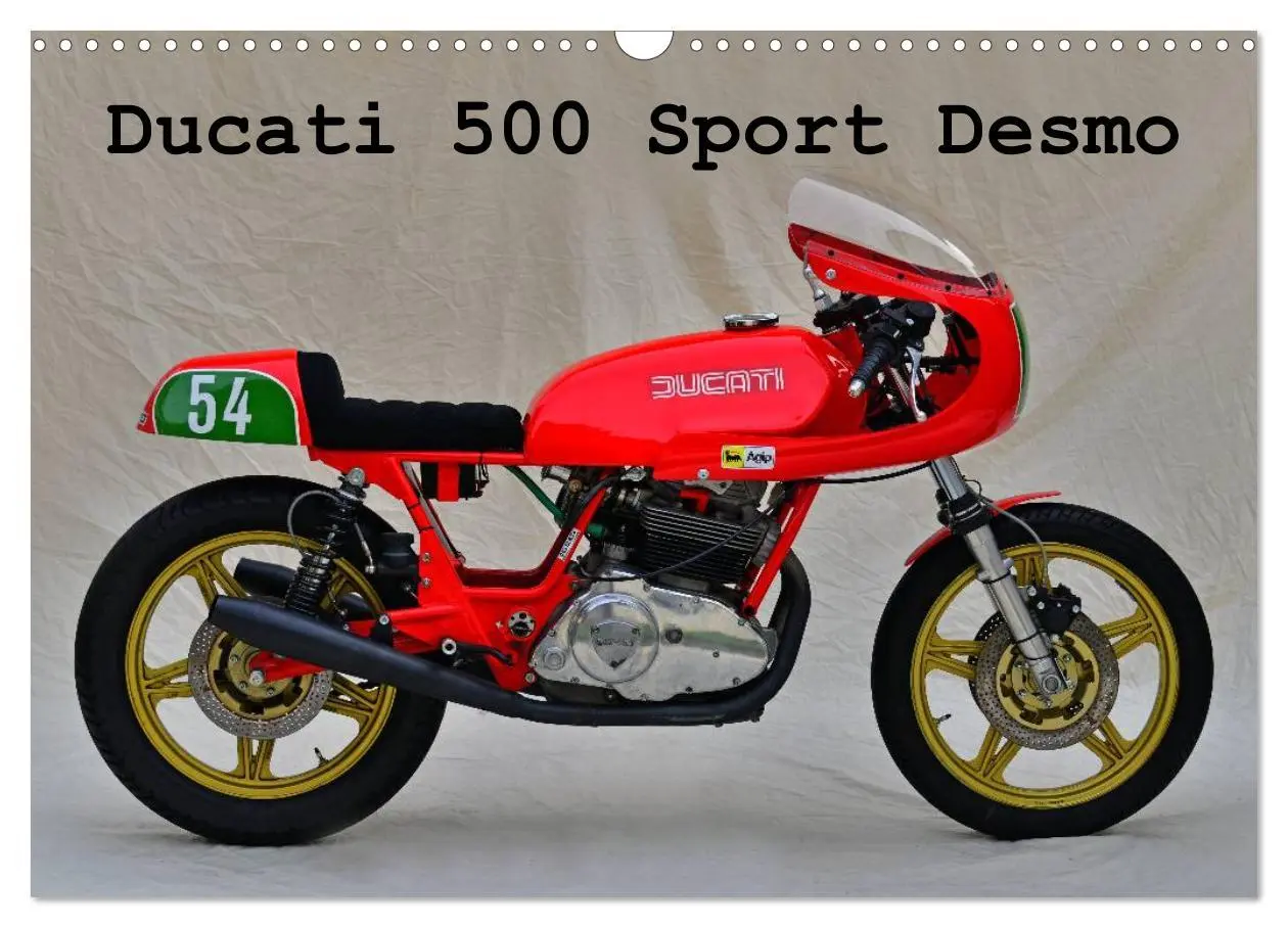 Cover: 9783516213263 | Ducati 500 Sport Desmo (Wandkalender 2026 DIN A3 quer), CALVENDO...