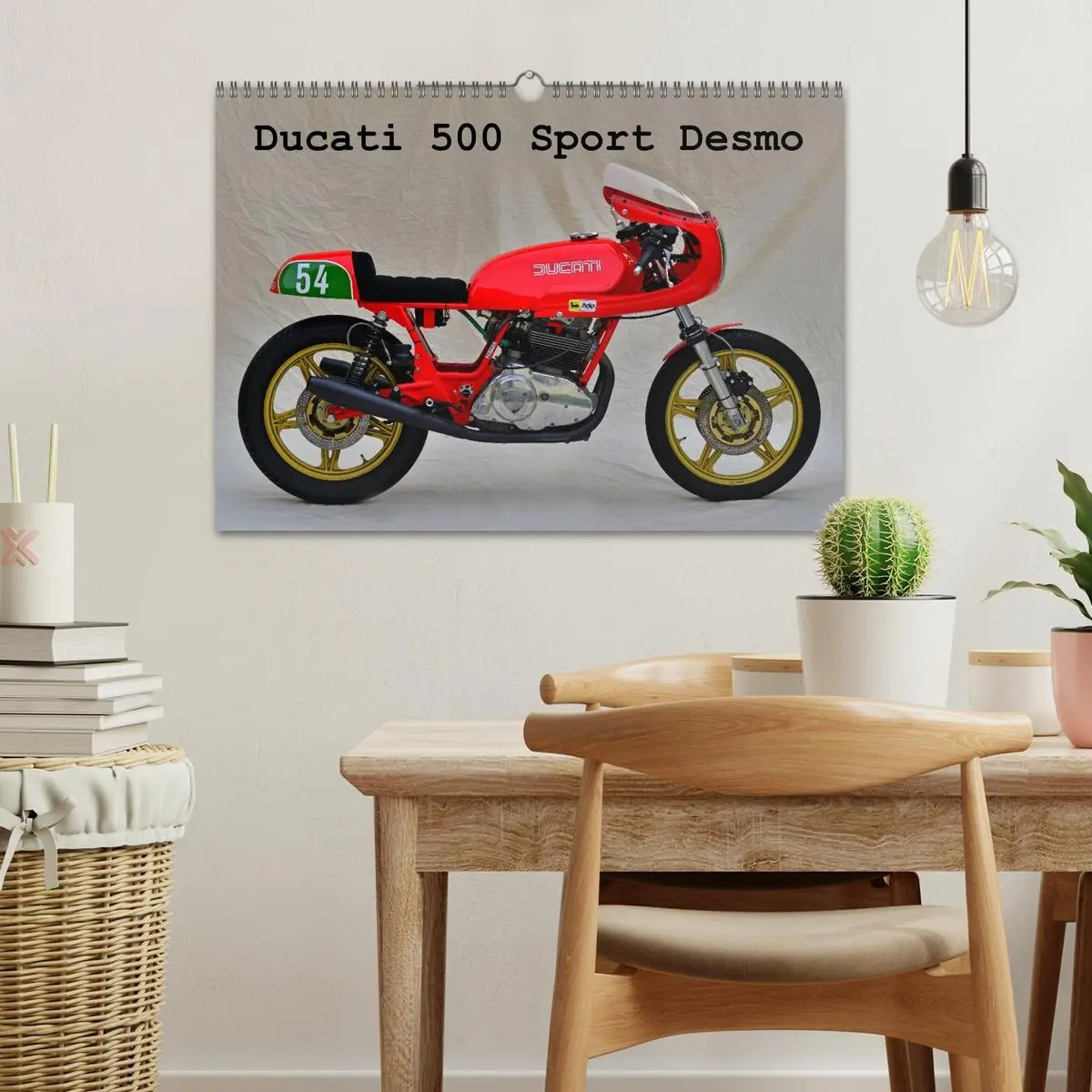 Bild: 9783516213263 | Ducati 500 Sport Desmo (Wandkalender 2026 DIN A3 quer), CALVENDO...