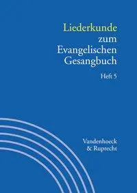 Cover: 9783525503263 | Liederkunde zum Evangelischen Gesangbuch. Heft 5 | Gerhard Hahn | Buch