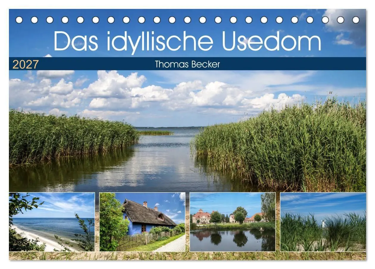 Cover: 9783569853263 | Das idyllische Usedom (Tischkalender 2027 DIN A5 quer), CALVENDO...