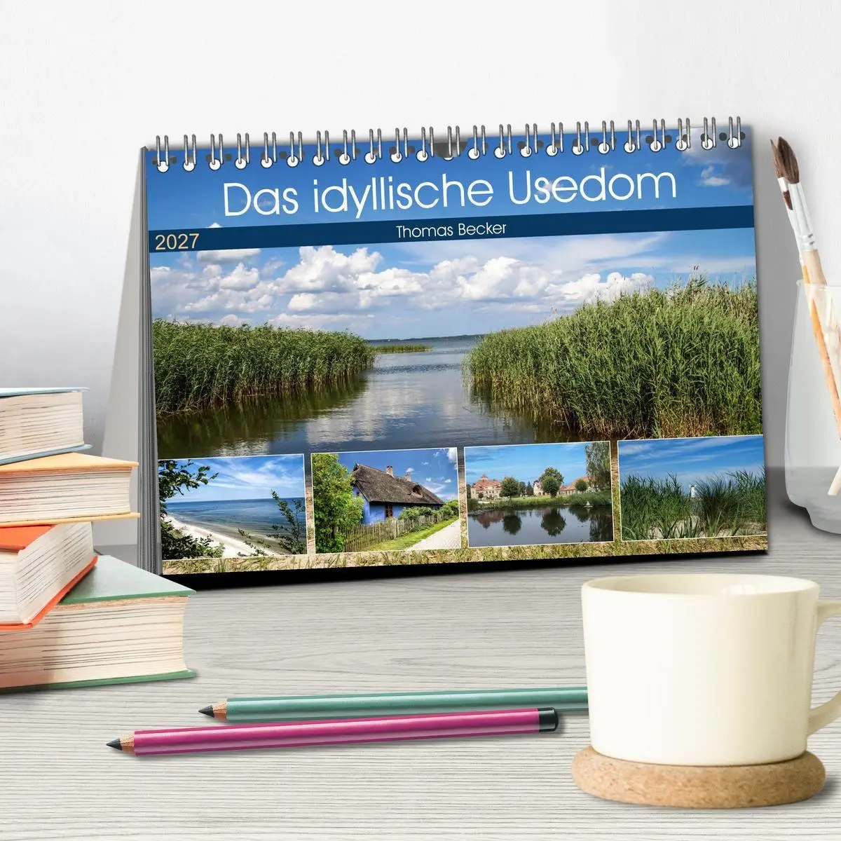 Bild: 9783569853263 | Das idyllische Usedom (Tischkalender 2027 DIN A5 quer), CALVENDO...