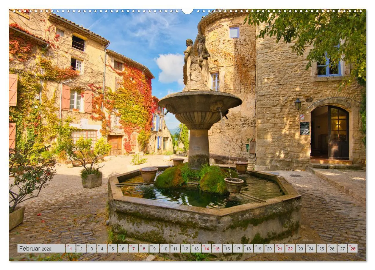 Bild: 9783457593363 | Frankreichs idyllische Dörfer (hochwertiger Premium Wandkalender...
