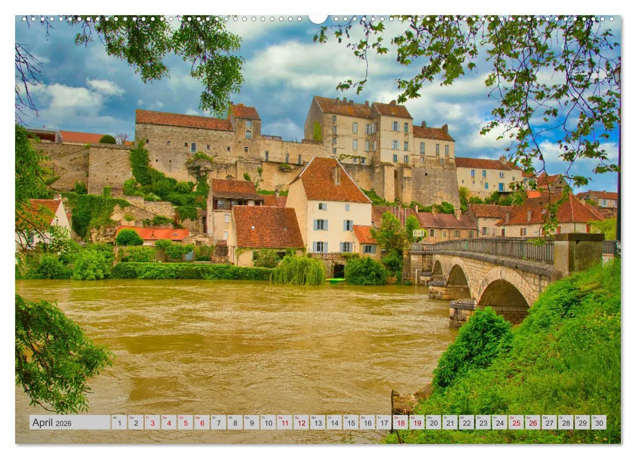 Bild: 9783457593363 | Frankreichs idyllische Dörfer (hochwertiger Premium Wandkalender...